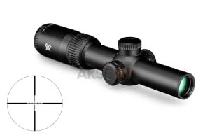 Vortex Crossfire HD 1-4x24 Illuminated Dead-Hold® 2A BDC Tüfek Dürbünü (Moa)
