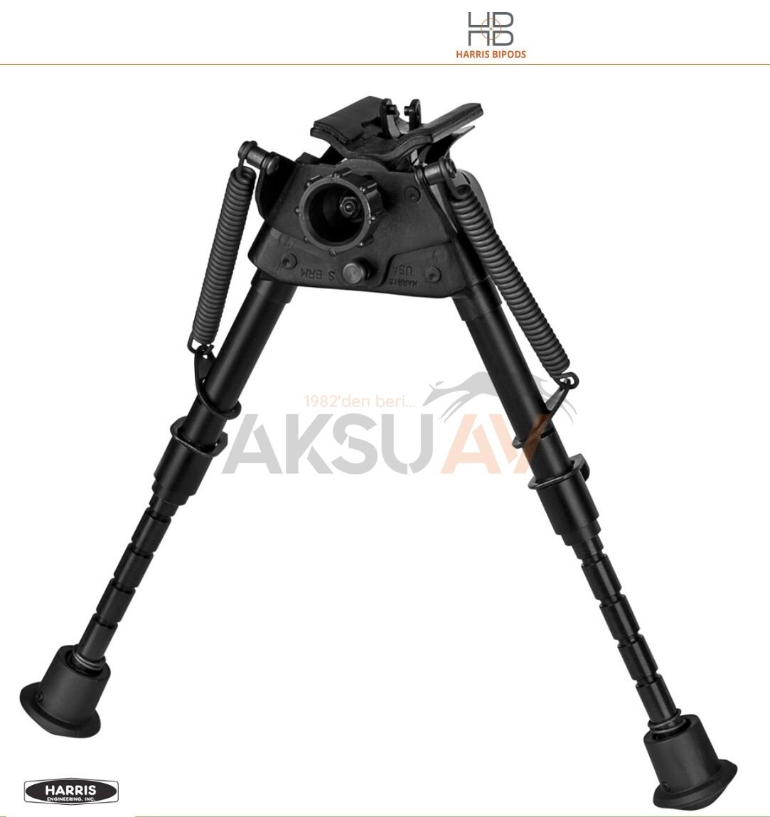 Harris S-BRM Hareketli Bipod Çatal Ayak