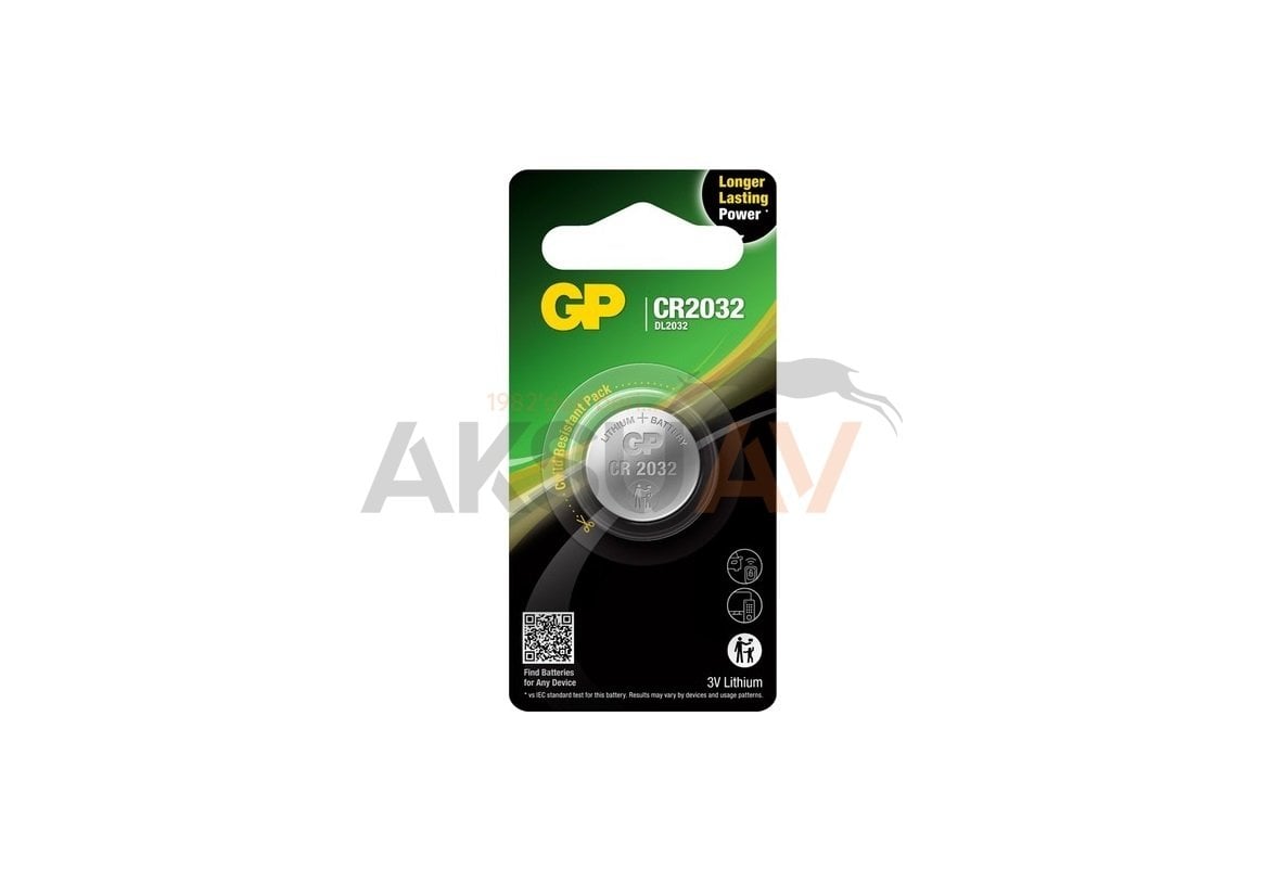 GP CR2032 Lityum 3v Düğme Pil