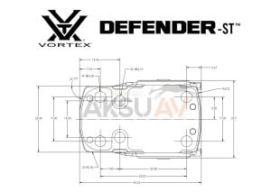 Vortex Optics Defender-ST Micro Reddot (3 Moa)
