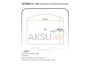 Vortex Optics Defender-ST Micro Reddot (3 Moa)