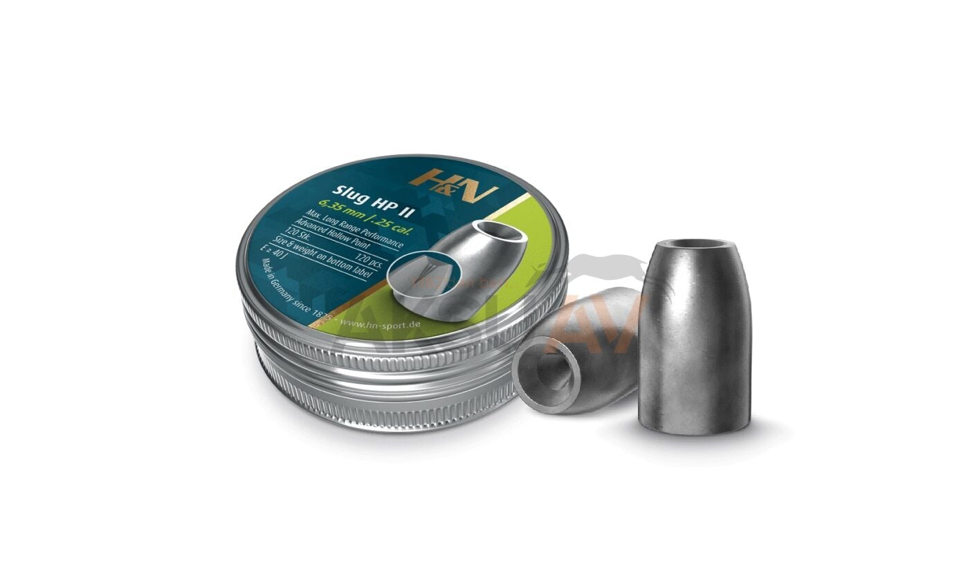 HN Slug HP II 6.35 mm Havalı Saçma (36 Grain - 120 Adet)