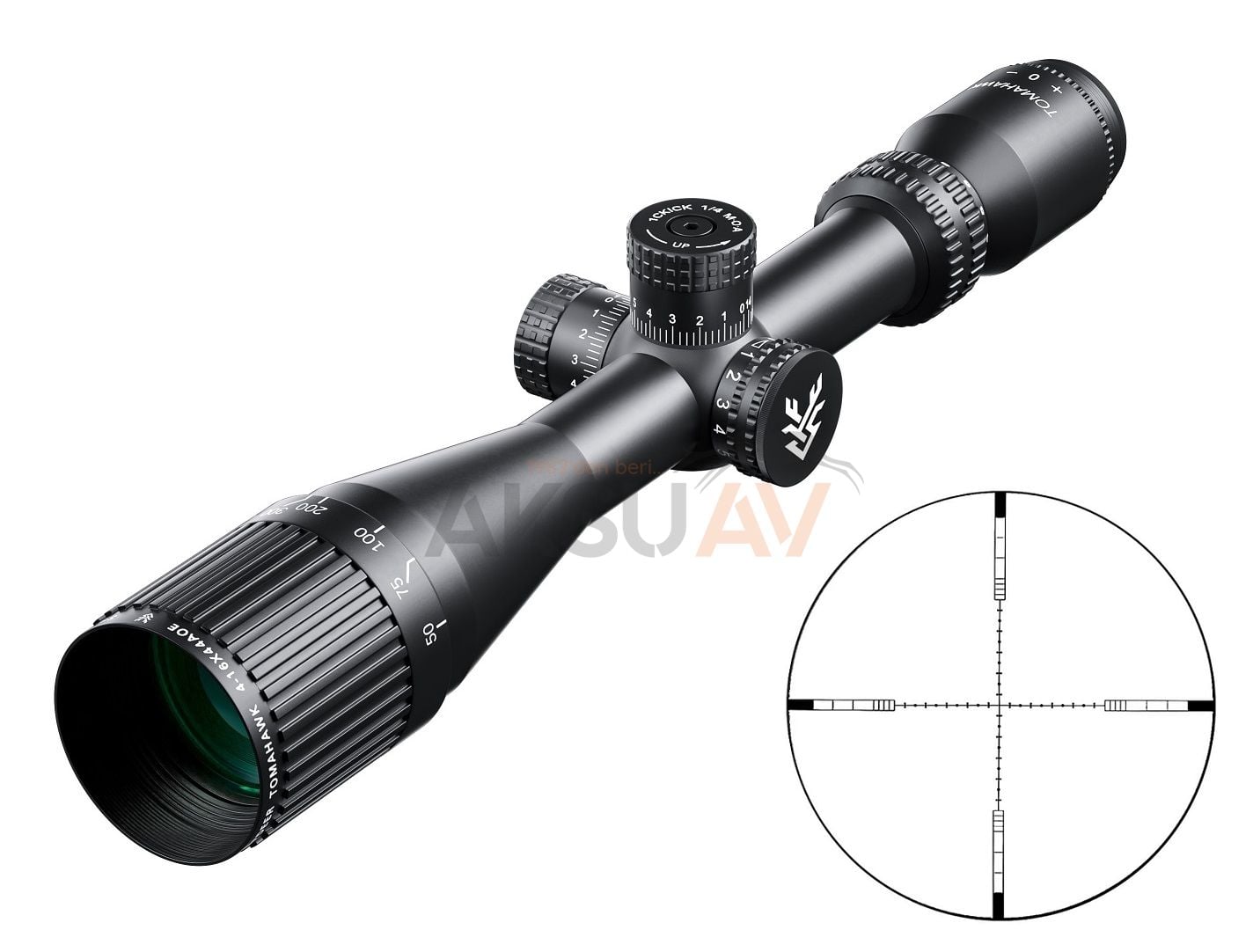Swampdeer TK HD 4-16x44 AOE HK Tüfek Dürbünü