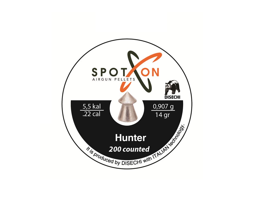 Spoton Hunter 14 Grain 5.5 mm Havalı Tüfek Saçması