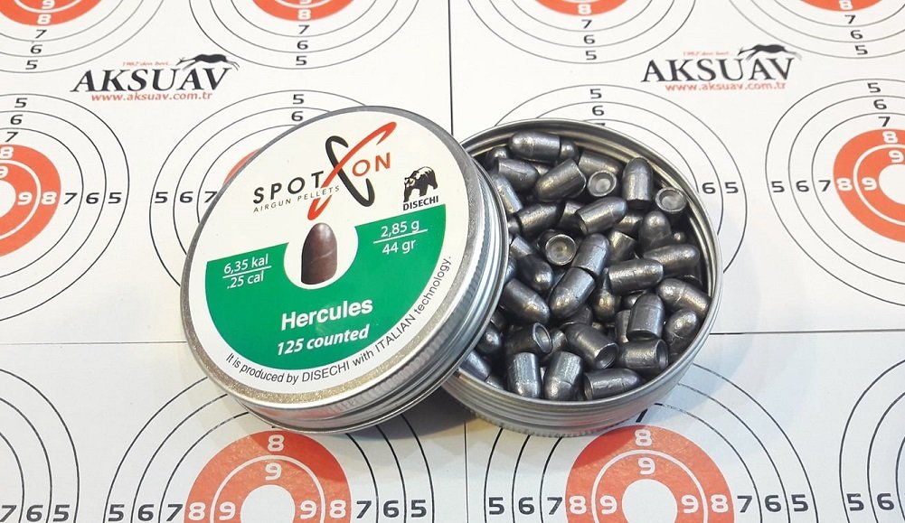 Spoton Hercules 44 Grain 6.35 mm Havalı Tüfek Saçması (Yeni Seri)