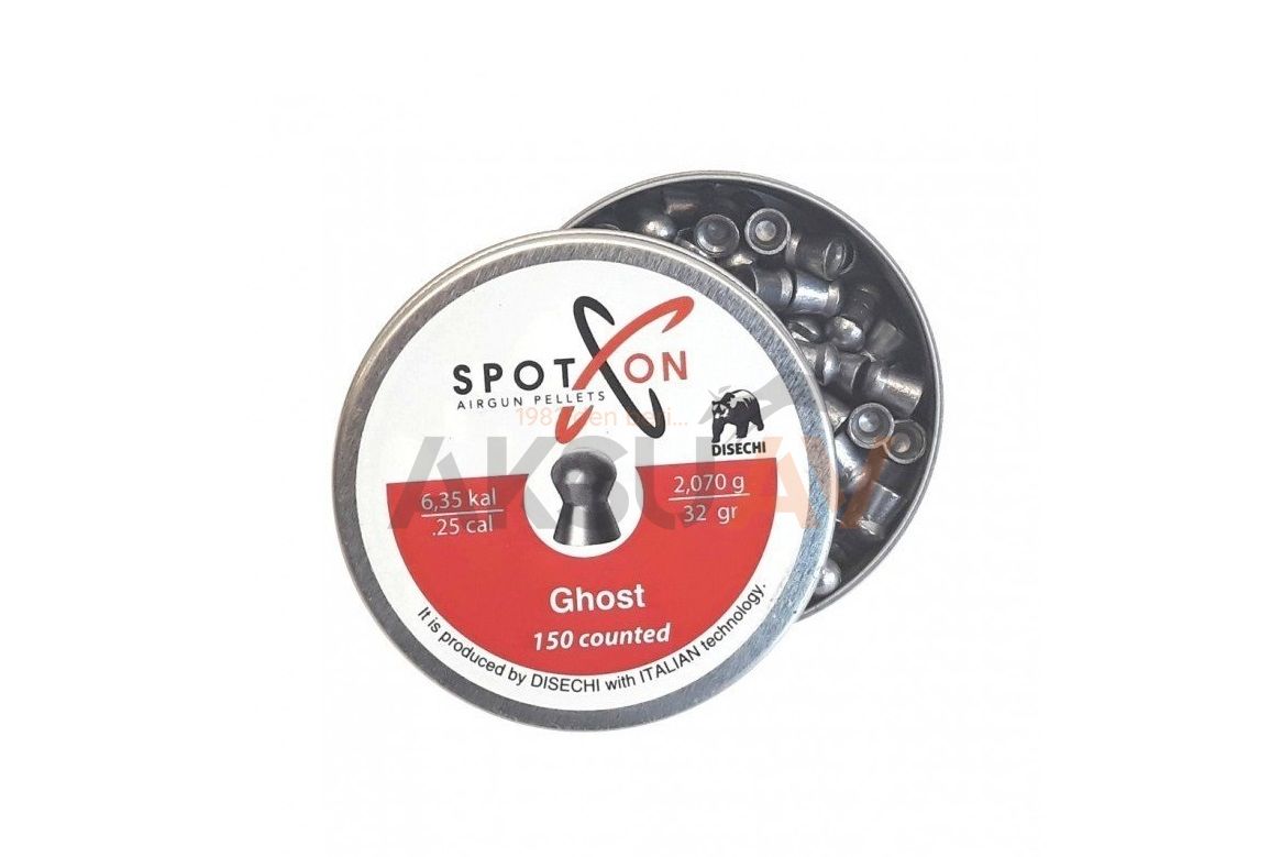 Spoton Ghost 32 Grain 6.35 mm Havalı Tüfek Saçması