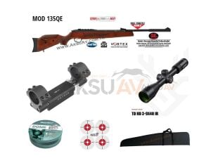 Hatsan Mod 135 QE Vortex Combo Havalı Tüfek (Dürbün+Dampa)