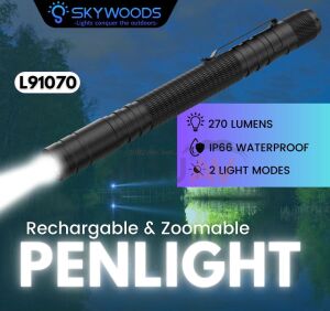 Skywoods Fix P5 Kalem Fener (360 Lümen)