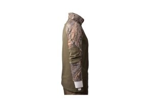 Guntack Flame Yarım Fermuar Orman Kamuflaj Sweatshirt