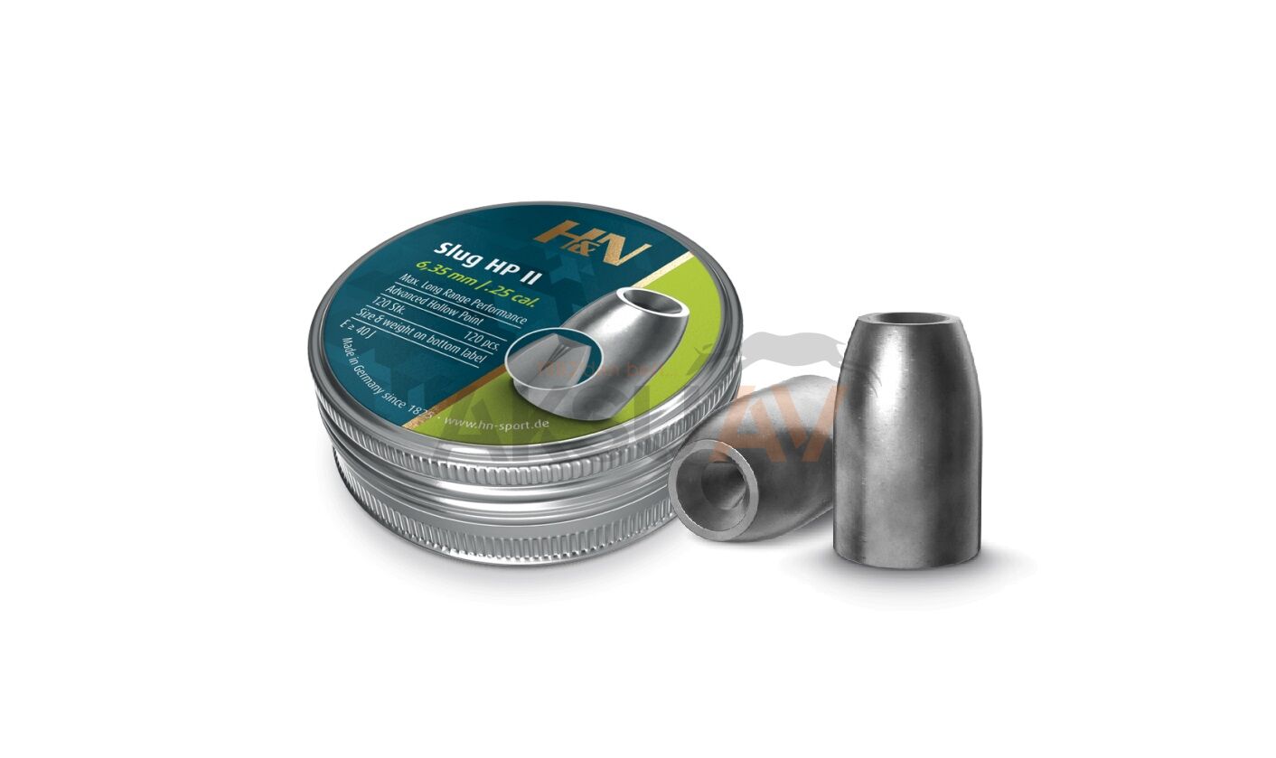 HN Slug HP II 6.35 mm Havalı Saçma (32 Grain - 120 Adet)