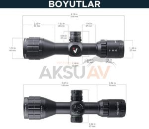 Victoptics C3 3-9x32 Compact Tüfek Dürbünü