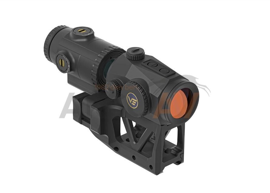 Vector Optics Scrapper 1x25 MRT Reddot & Paragon 3x Magnifier Entegre Tek Parça Picatinny Combo Set
