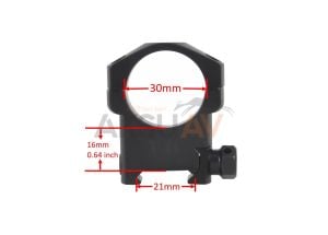 Vector Optics Mark 30-22 mm Yüksek Dürbün Ayağı
