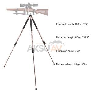 Vector Optics Rokstad BBS V Mount Camo Tripod