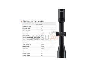 Swampdeer TD HD 3-9x40 IR Tüfek Dürbünü