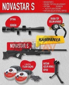 Hatsan Nova Star S Combo PCP Havalı Tüfek