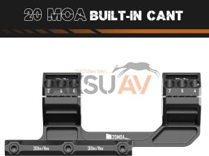 DiscoveryOpt 34 mm Heavy Duty Cantilever Montaj 20 Moa Açılı Dürbün Ayağı