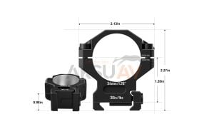 DiscvoveryOpt Premium 6061AL 34 mm Orta Boy Dürbün Montaj Ayağı (Medium)