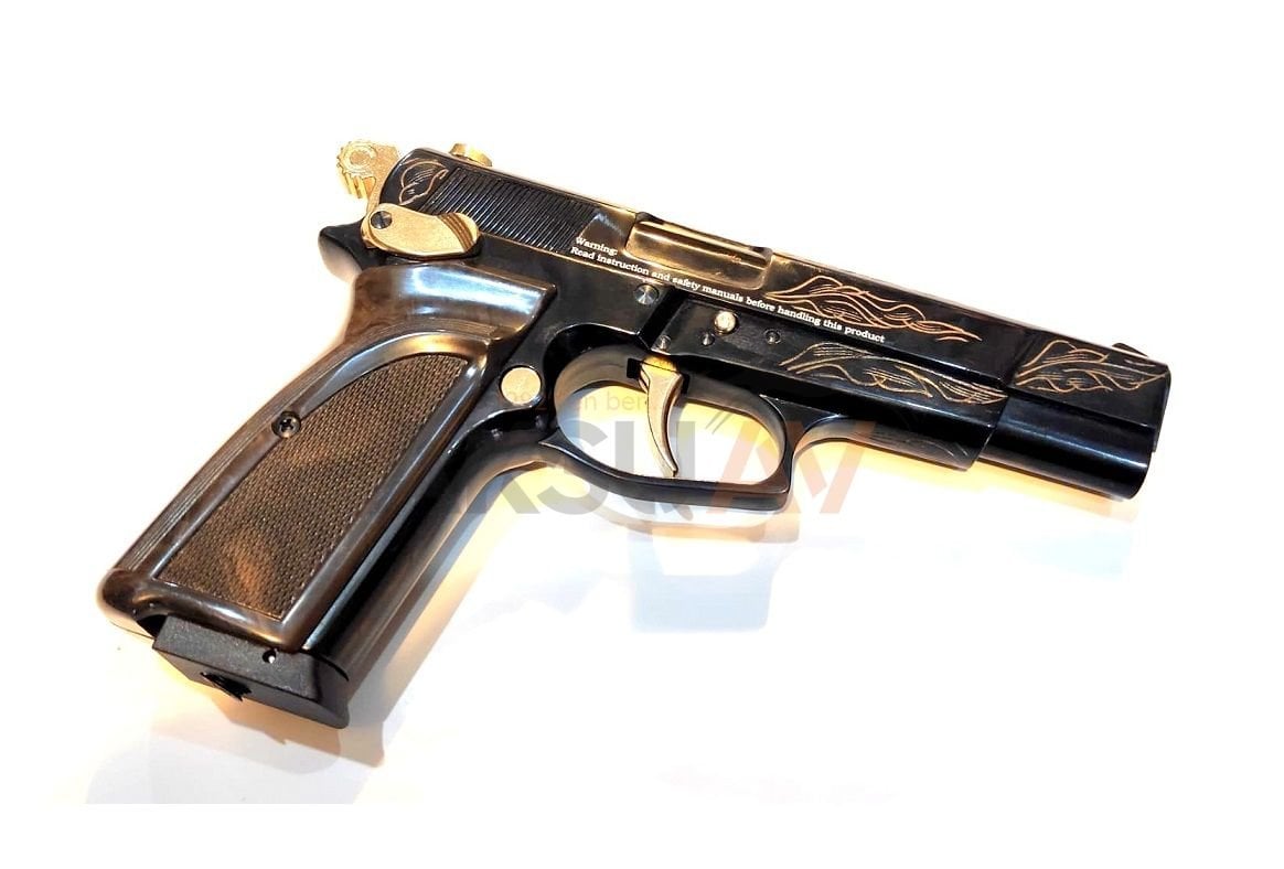 Ekol ES 66 Siyah Altın İşlemeli Havalı Tabanca