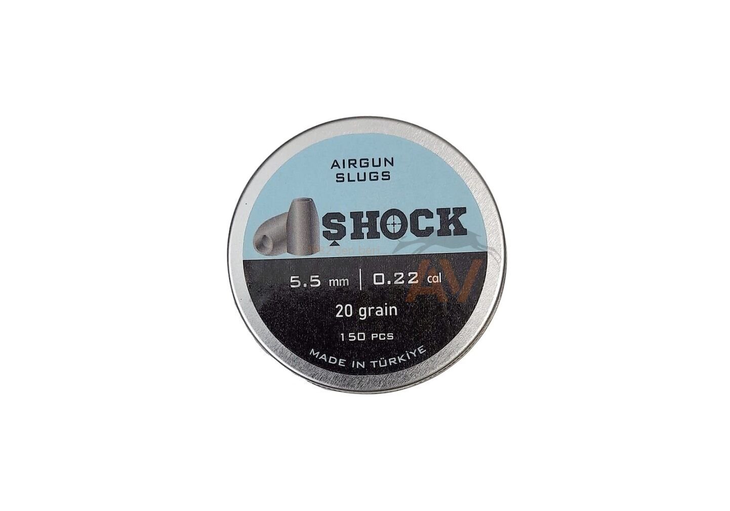 Shock Solid Bullet 5.5 mm 20 Grain Havalı Saçma