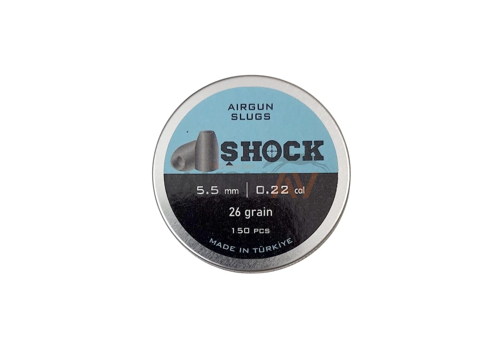 Shock Solid Bullet 5.5 mm 26 Grain Havalı Saçma