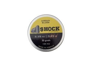 Shock Solid Bullet 6.35 mm 50 Grain Havalı Saçma