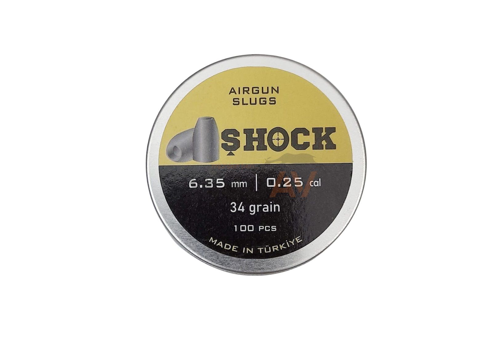 Shock Solid Bullet 6.35 mm 34 Grain Havalı Saçma
