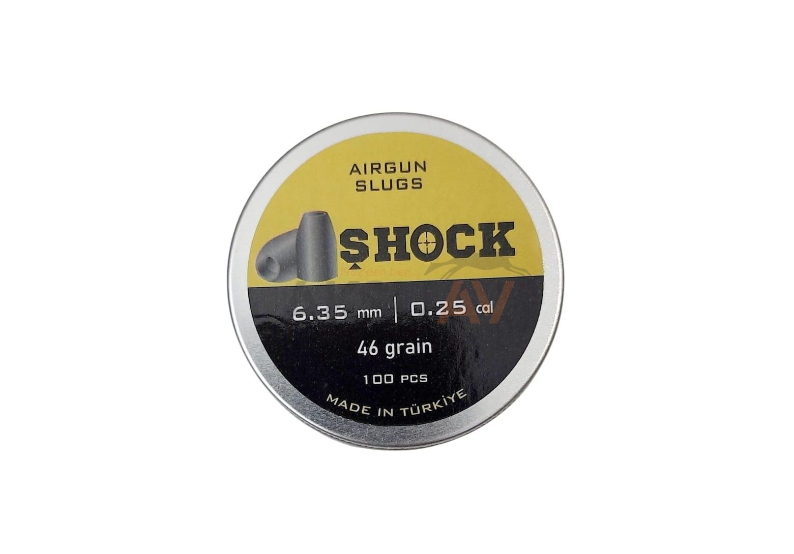 Shock Solid Bullet 6.35 mm 46 Grain Havalı Saçma