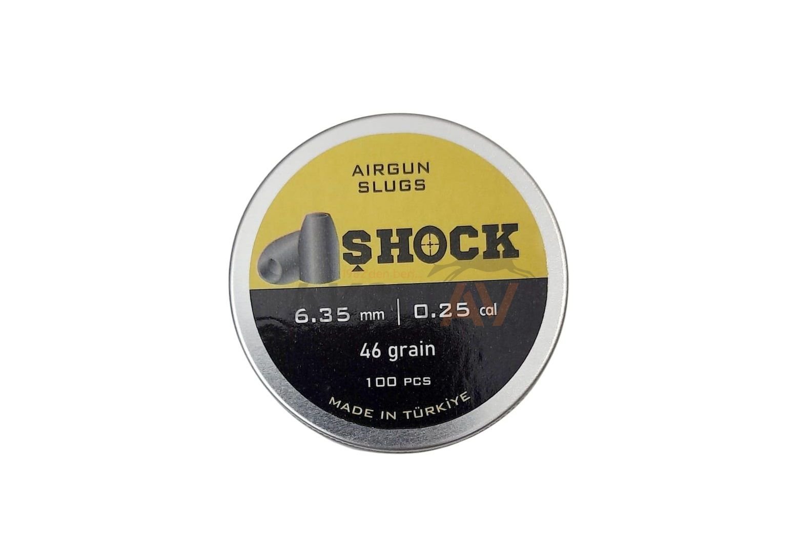 Shock Solid Bullet 6.35 mm 46 Grain Havalı Saçma