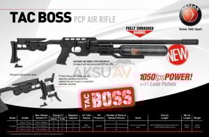 Hatsan Tac Boss PCP Havalı Tüfek