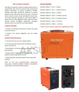 New Warrior Mini Mini-1 PCP Havalı Tüfek Kompresörü (4500 Psi - 300 Bar)