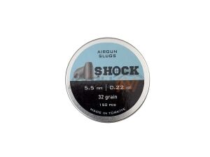 Shock Solid Bullet 5.5 mm 32 Grain Havalı Saçma (.217 cal)