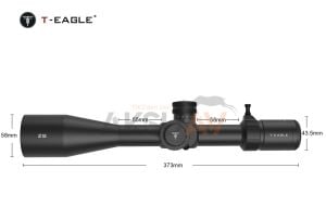 T-Eagle ZS 6-24x50 FFP Tüfek Dürbünü (Zero Stop)
