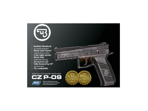 ASG CZ P-09 Çöl Renk AirSoft Tabanca