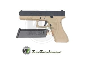 We Glock 17 Gen 3 Tan Airsoft Tabanca