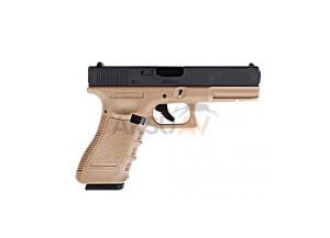 We Glock 17 Gen 3 Tan Airsoft Tabanca