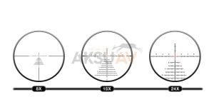 DiscoveryOpt LHD 6-24x50 SFIR FFP-L Tüfek Dürbünü