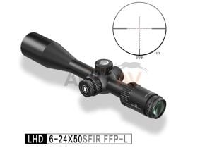 DiscoveryOpt LHD 6-24x50 SFIR FFP-L Tüfek Dürbünü