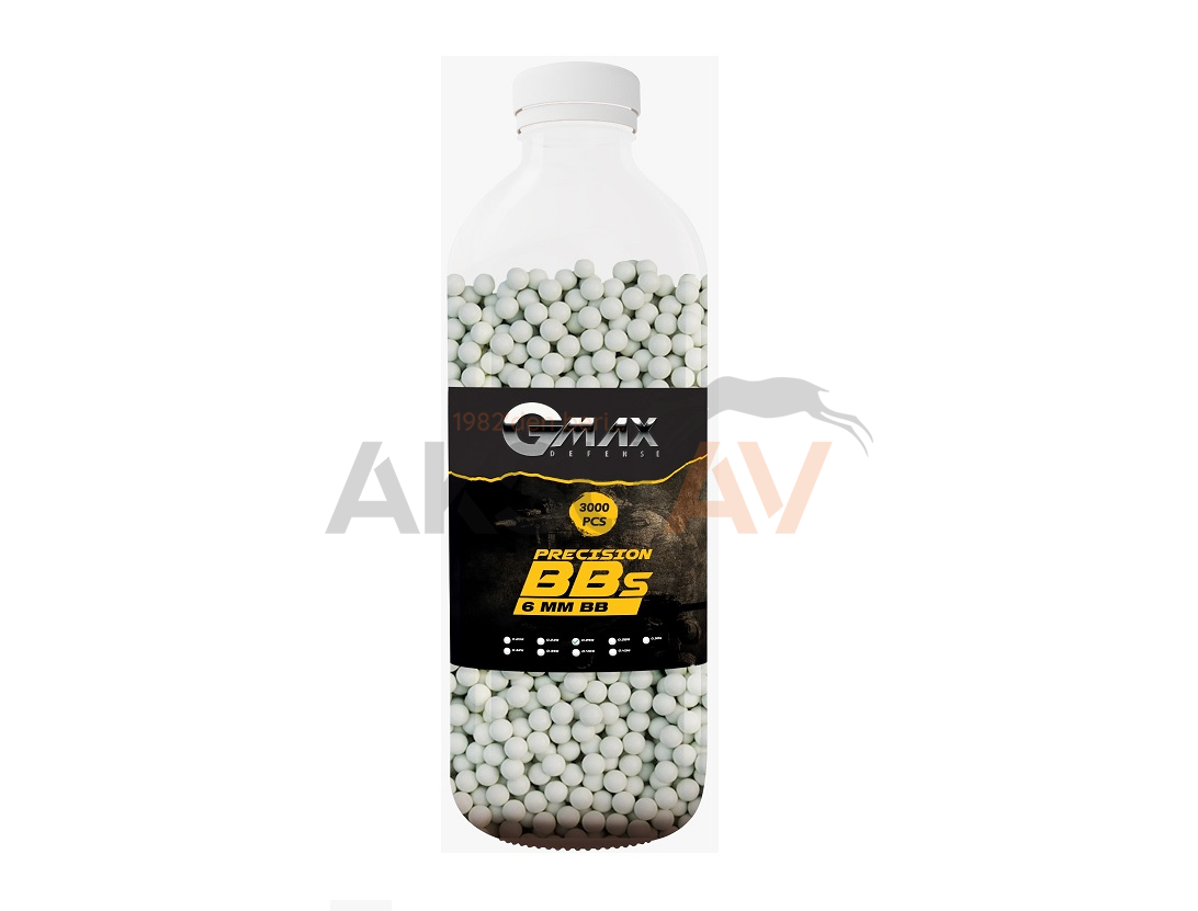 Gmax 0,25 Gram 3000 Adet AirSoft BB