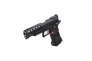 AW Custom 5.1 HEX-CUT Hi-Capa Siyah Airsoft Tabanca