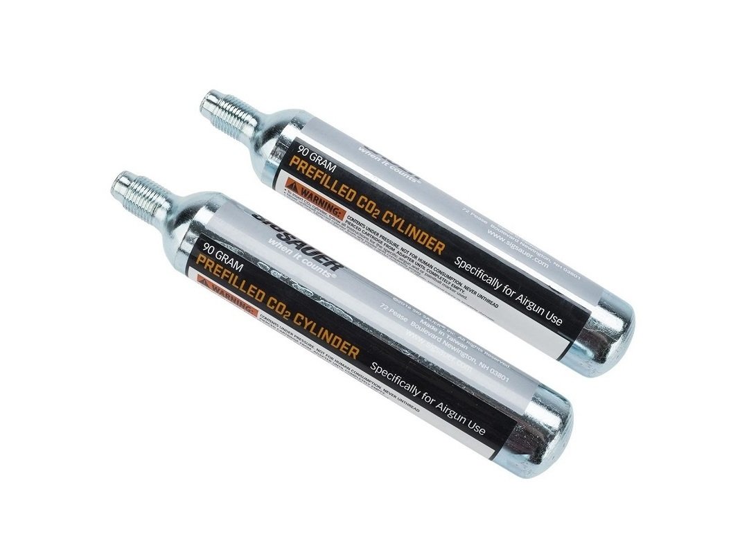 Sig Sauer 90 Gram Co2 Havalı Tabanca Tüpü, 2 Adet