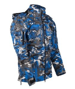 Vav Tactical Yengeç Mavi Softshell Mont