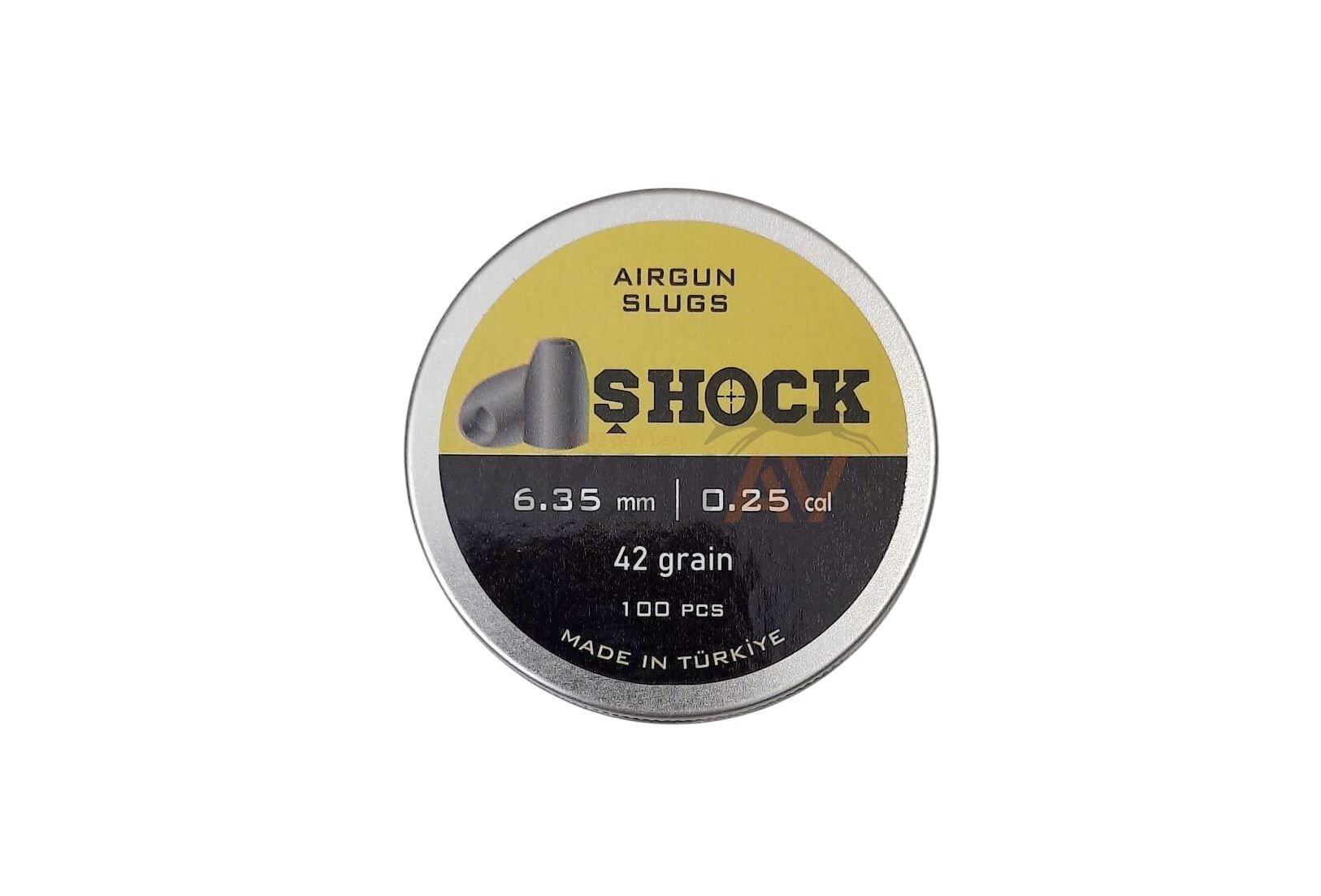 Shock Solid Bullet 6.35 mm 42 Grain Havalı Saçma
