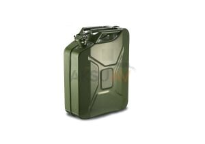 Orta Boy 10 Litre Metal Yakıt Bidonu (Benzin Bidonu)