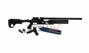 Kral Puncher Jumbo Black Dazzle 6.35 mm PCP Havalı Tüfek