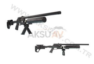 Kral Puncher Jumbo Black Dazzle 6.35 mm PCP Havalı Tüfek