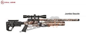Kral Puncher Jumbo Dazzle Camo 6.35 mm PCP Havalı Tüfek