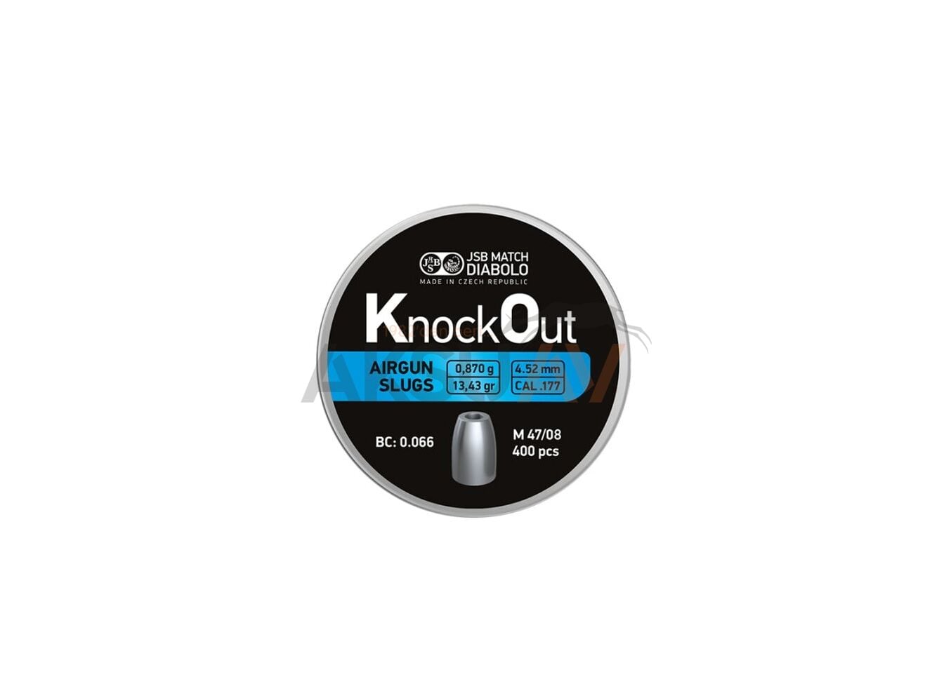 JSB KnockOut Slugs 4.52 mm Havalı Saçma