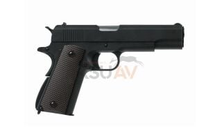 WE Colt 1911 Siyah 4.5 mm Blowbackli Havalı Tabanca
