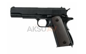 WE Colt 1911 Siyah 4.5 mm Blowbackli Havalı Tabanca